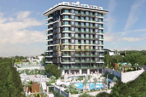 1+1 Lägenhet  i Alanya, Antalya, Turkiet Nr. 179771 - 7