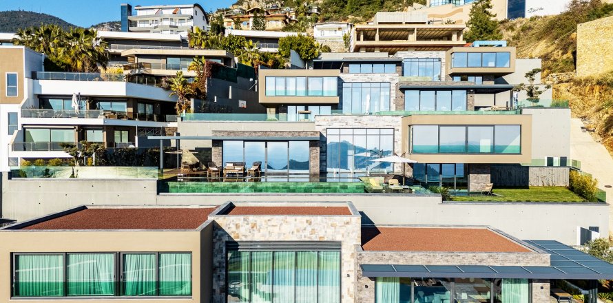 4+1 Villa  i Alanya, Antalya, Turkiet Nr. 191686