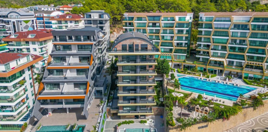 1+1 Lägenhet i Kargicak, Alanya, Antalya, Turkiet Nr. 177147