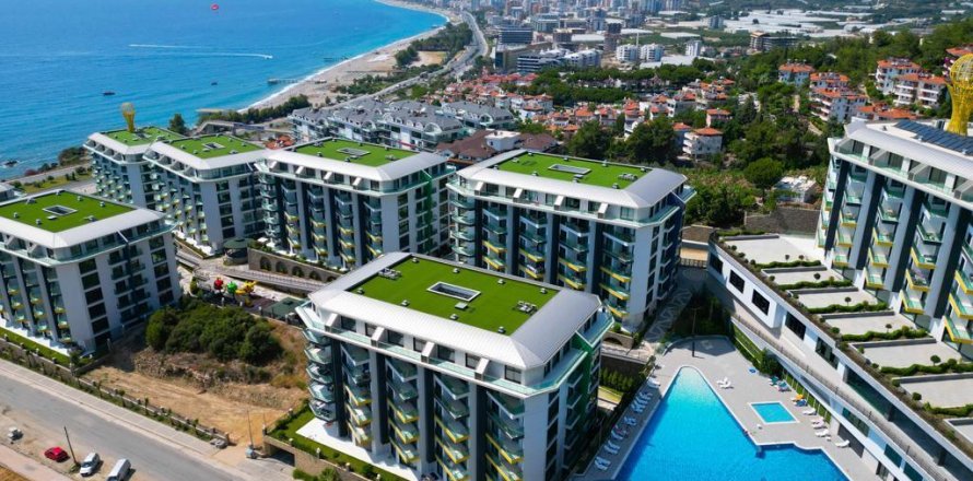 آپارتمان در Kargicak، Alanya ، ترکیه 100 متر مربع. شماره 177044