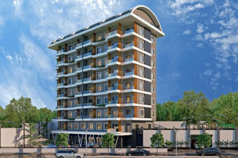 1+1 Lejlighed  i Alanya, Antalya, Tyrkiet Nr. 179496