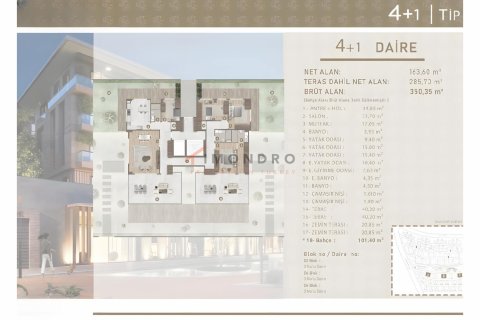 Apartment for sale  in Istanbul, Turkey, 2 bedrooms, 98m2, No. 193931 – photo 16