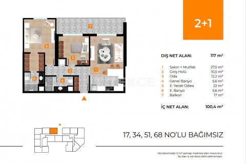 Продажа квартиры в Бурсе, Турция 4+1, 230м2, №176572 – фото 19