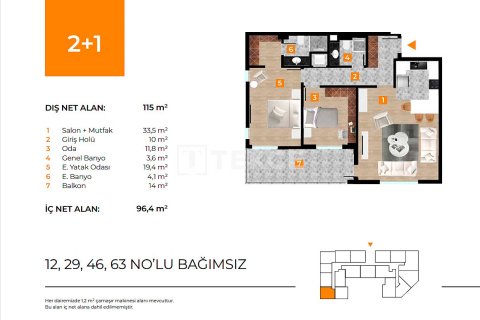 Продажа квартиры в Бурсе, Турция 4+1, 230м2, №176572 – фото 18