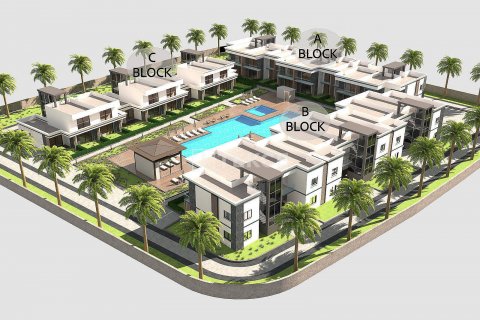 پنت هاس در Girne ، ترکیه 1 خوابه ، 80 متر مربع. شماره 190561 - 3