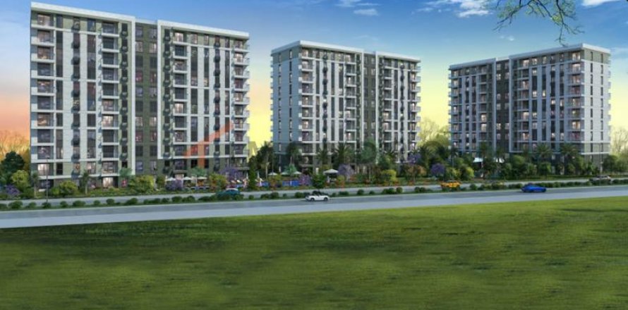 3+1 Lejlighed  i Kepez, Antalya, Tyrkiet Nr. 161495