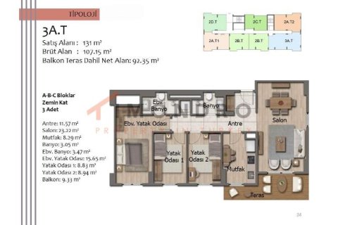 2+1 Leilighet i Kepez, Antalya, Tyrkia Nr. 161494 - 9