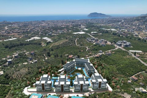 1+1 Lägenhet  i Alanya, Antalya, Turkiet Nr. 185745 - 2