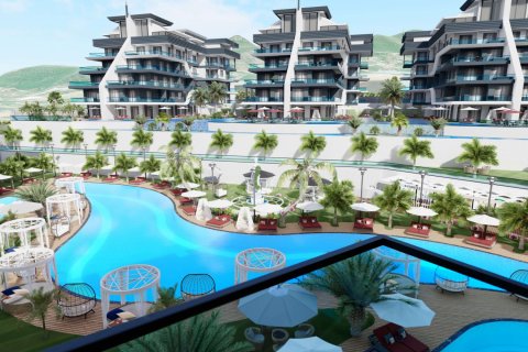 1+1 Leilighet  i Alanya, Antalya, Tyrkia Nr. 185745