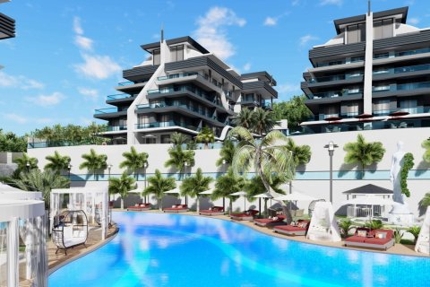 1+1 Lägenhet  i Alanya, Antalya, Turkiet Nr. 185745 - 11