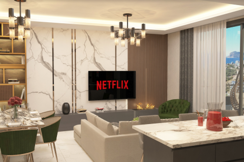 4+1 Leilighet  i Alanya, Antalya, Tyrkia Nr. 175242 - 3