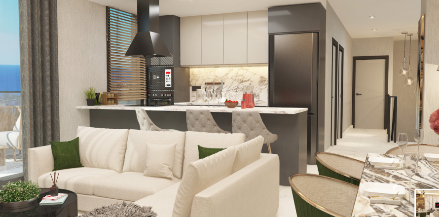 4+1 Leilighet  i Alanya, Antalya, Tyrkia Nr. 175242