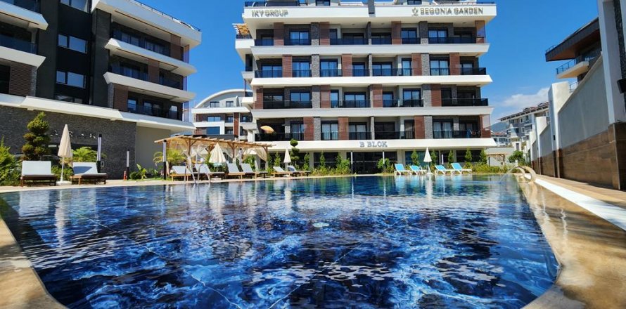 1+1 Lejlighed  i Alanya, Antalya, Tyrkiet Nr. 176508