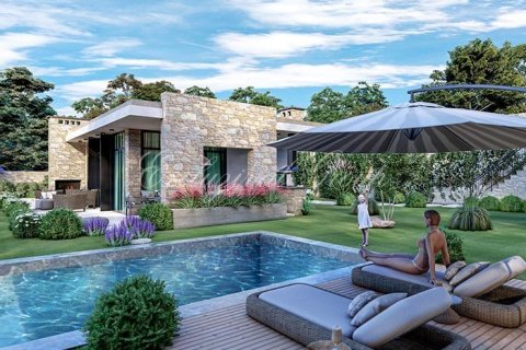 3+1 Villa  i Bodrum, Mugla, Tyrkiet Nr. 179276 - 3