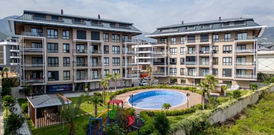 1+1 Lejlighed i Alanya, Antalya, Tyrkiet Nr. 58989