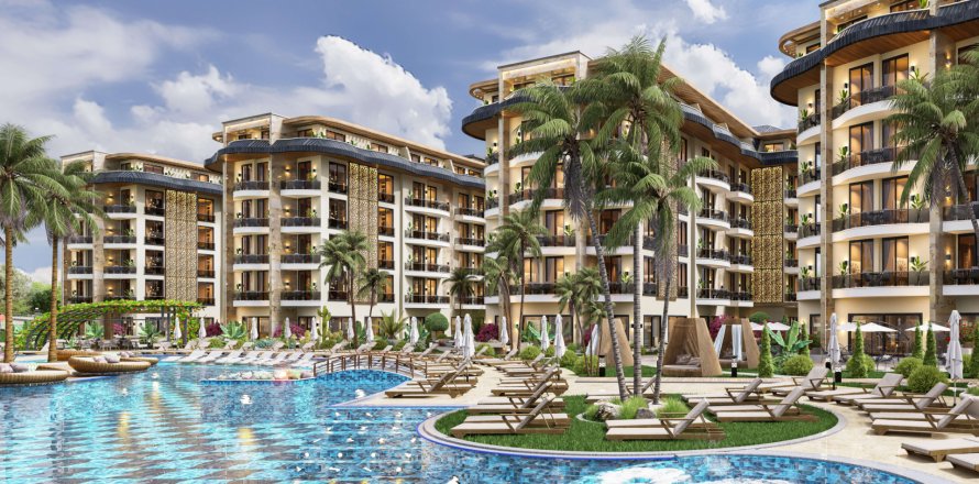2+1 Leilighet i Alanya, Antalya, Tyrkia Nr. 186972