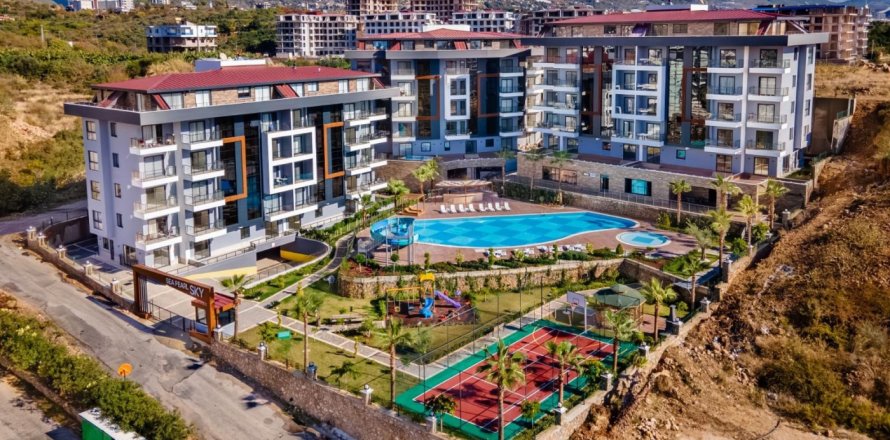 1+1 Lägenhet i Kestel, Antalya, Turkiet Nr. 179866