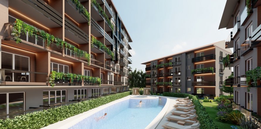 1+1 Lägenhet  i Mersin, Turkiet Nr. 179488