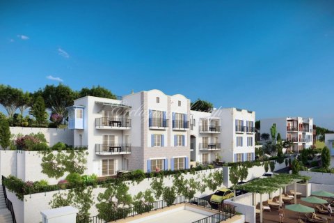 آپارتمان در  Bodrum ، ترکیه 1 خوابه ، 112 متر مربع.  شماره 179037 - 23