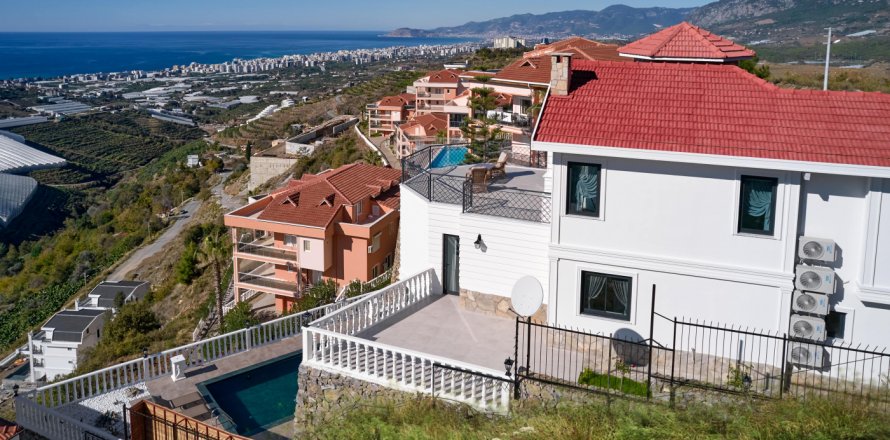 3+1 Villa  i Kargicak, Alanya, Antalya, Turkiet Nr. 38953