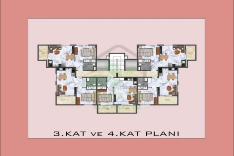 1+1 Leilighet i Demirtas, Alanya, Antalya, Tyrkia Nr. 180009 - 15