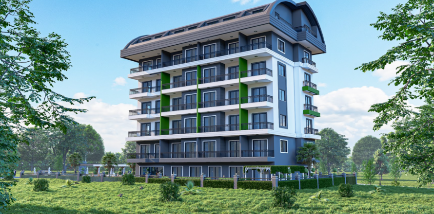 1+1 Apartment in Oba, Antalya, Turkey No. 180007