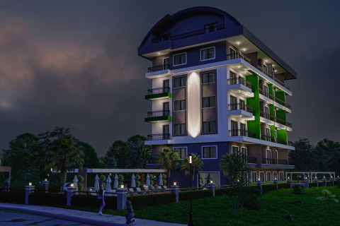 Apartment for sale in Oba, Antalya, Turkey, 1 bedroom, 58m2, No. 180007 – photo 2