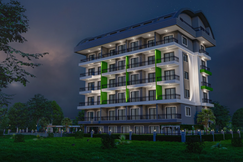 Apartment for sale in Oba, Antalya, Turkey, 1 bedroom, 58m2, No. 180007 – photo 3