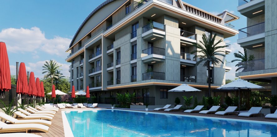 Daire  1+1  Antalya, Türkiye №190302