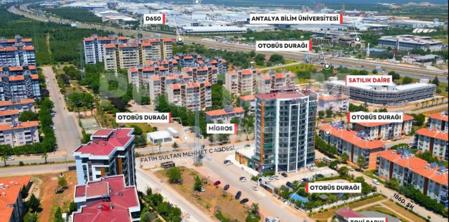 Leilighet  i Dosemealti, Antalya, Tyrkia Nr. 191765