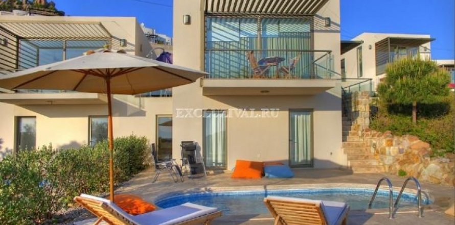 3+1 Villa i Bodrum, Mugla, Turkiet Nr. 178626