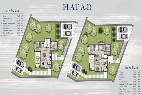 Villa  2+1  Bodrum, Muğla, Türkiye №179311 - 20