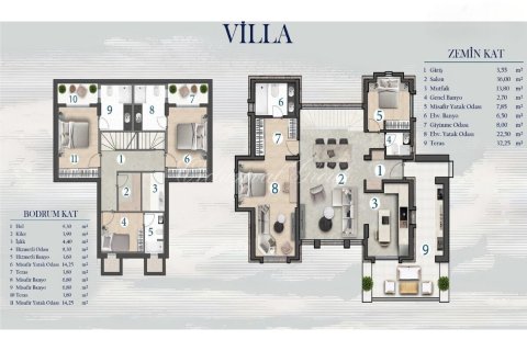 Villa  2+1  Bodrum, Muğla, Türkiye №179311 - 25