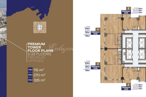 Продажа квартиры в Измире, Турция 1+1, 90м2, №179313 – фото 19