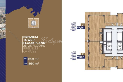 Продажа квартиры в Измире, Турция 1+1, 90м2, №179313 – фото 20