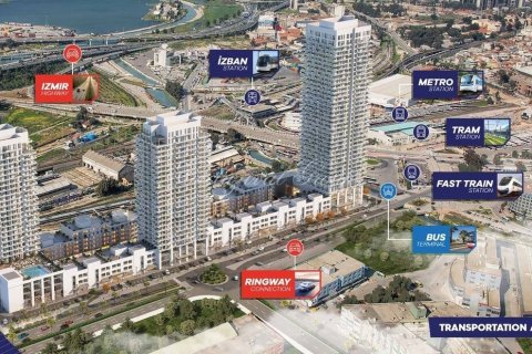 Продажа квартиры в Измире, Турция 1+1, 90м2, №179313 – фото 14