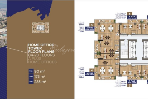 Продажа квартиры в Измире, Турция 1+1, 90м2, №179313 – фото 22