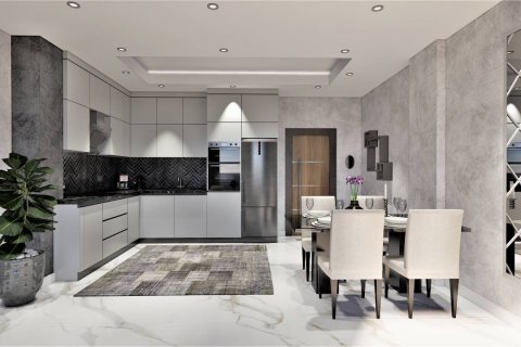 Квартира в THE MOONLİGHT VİLLAGE 3+1, Аланья, Анталья, Турция №165622