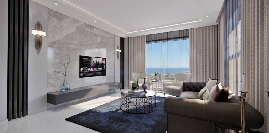 4+1 Apartment in THE MOONLİGHT VİLLAGE, Alanya, Antalya, Turkey No. 165623