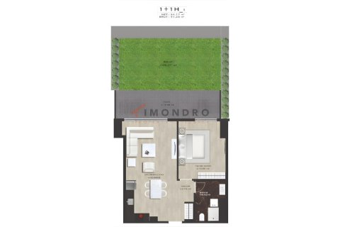 1+1 Lägenhet  i Kadikoy, Istanbul, istanbul, Turkiet Nr. 183765 - 11