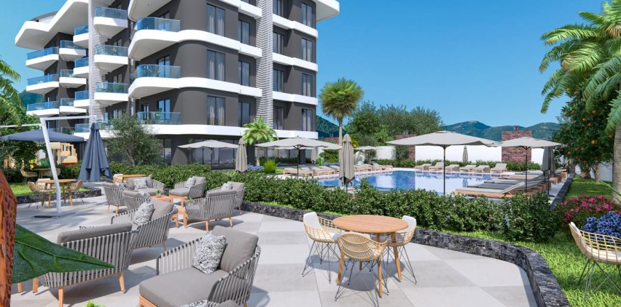 Квартира в OBA KONAK LIFE 2+1, Анталья, Турция №163653