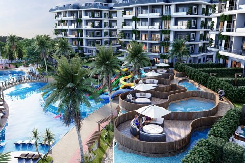 2+1 Lejlighed  i Alanya, Antalya, Tyrkiet Nr. 191564