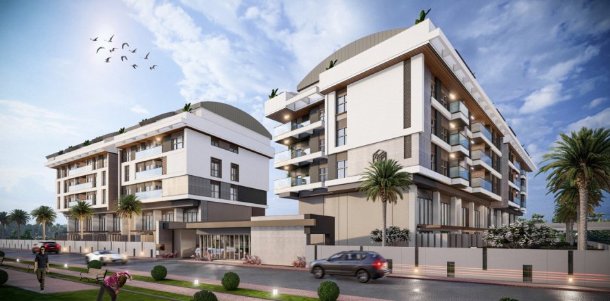 1+1 Lägenhet i Antalya, Turkiet Nr. 178441