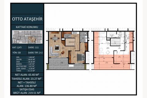 Продажа коммерческой недвижимости в Аташехир, Стамбуле, Турция, 84м2, №178443 – фото 24