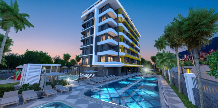 1+1 Leilighet  i Gazipasa, Antalya, Tyrkia Nr. 179476