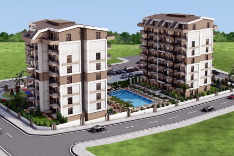1+1 Lägenhet  i Alanya, Antalya, Turkiet Nr. 179478 - 4