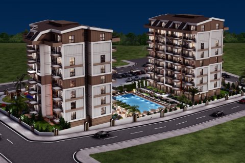 1+1 Lägenhet  i Alanya, Antalya, Turkiet Nr. 179478 - 7