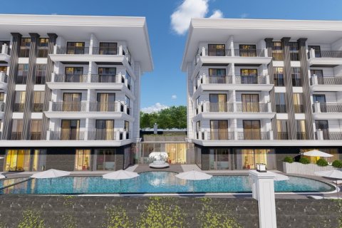 1+1 Lejlighed i Alanya, Antalya, Tyrkiet Nr. 179520 - 2