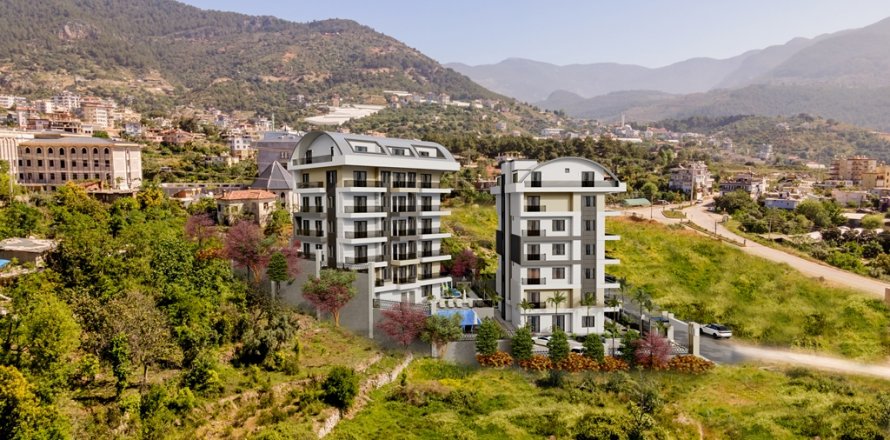 1+1 Lägenhet i Alanya, Antalya, Turkiet Nr. 179518