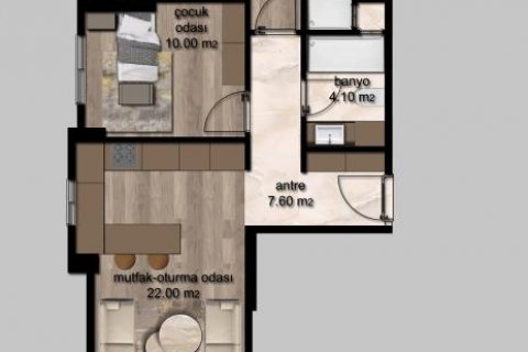 Wohnung  in Mersin, Türkei Nr. 186423 - 17